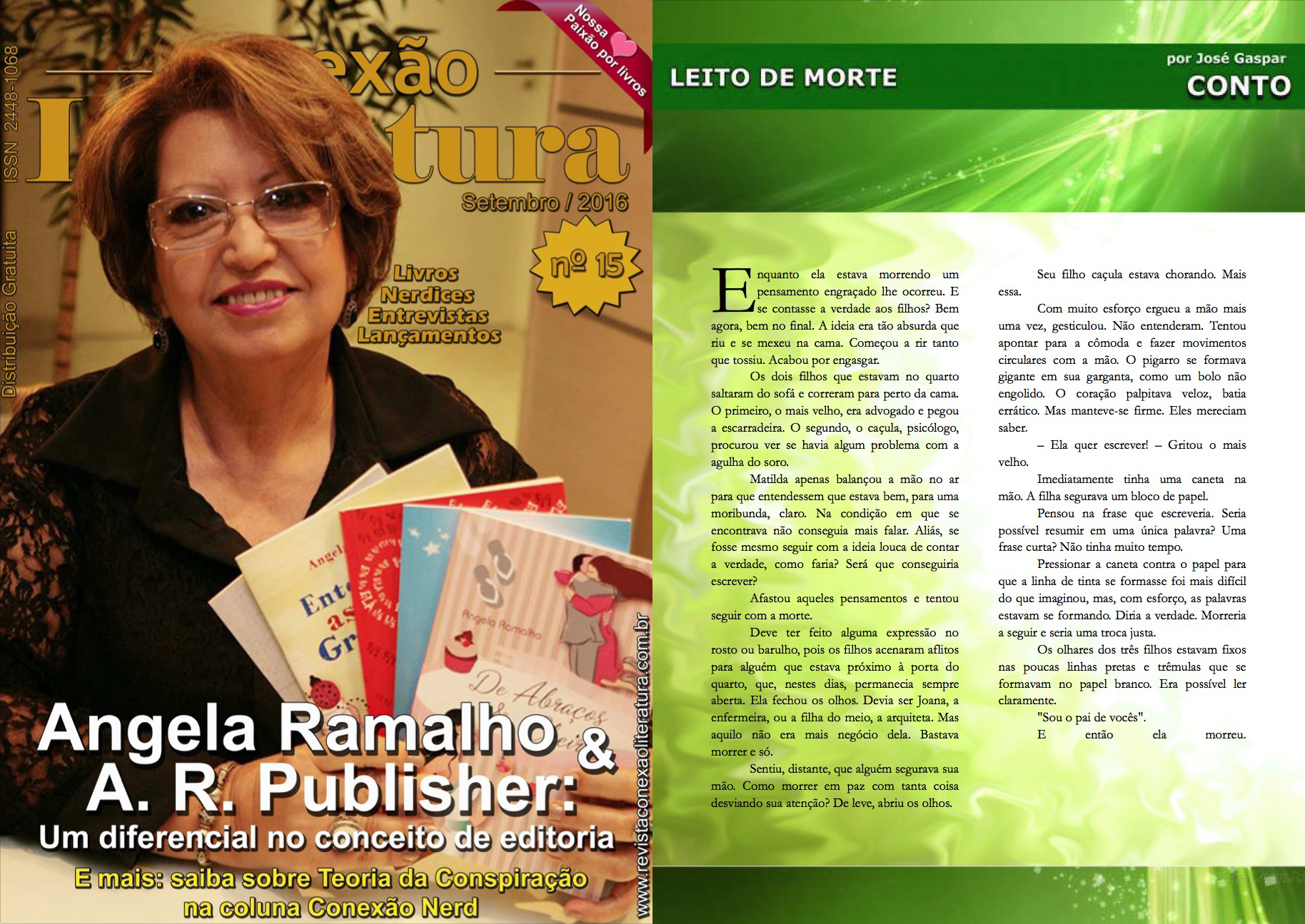 Revista Conexao Literatura Jose Gaspar